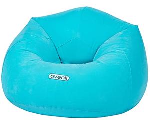 Innov Pratic - Poltrona gonfiabile, 105 x 105 x 65 cm, colore: Rosi