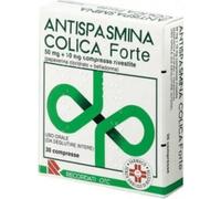 Innova Pharma - Antispasmina Colica Forte 50 mg + 10 mg - Trattamento Dolori Apparato Gastro-Enterico 30 Compresse