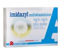 Innova Pharma - Imidazyl Antistaminico - Collirio Per Allergie E Infiammazioni 10 Flaconcini Monodose Da 0,5 ml