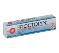 Innova Pharma - Proctolyn 0,1 mg/gr + 10 mg/gr - Crema Rettale Per Emorroidi, Ragadi E Prurito 30 gr