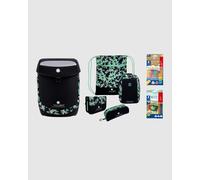Innovabaq Set zaino scolastico Nero Menta