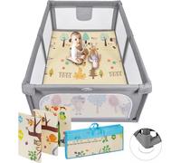 Innovaciones Ms Box Bambini Recinto Neonato Tappeto Elefante Parco Giochi XL
