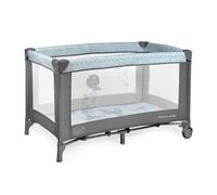 Innovaciones Ms Lettino da Viaggio Campeggio Pieghevole Basic STELLE AZZ e GRIG