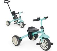 Innovaciones Ms Triciclo evolutivo Bicicletta Adattabile e Trasformabile per Bambini da 1+ Anni colore Turchese - 22003