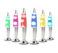 LAMPADA LAVA MAGMA DA TAVOLO LED LUCE NOTTE DESIGN ARREDO MULTI COLORE 7 COLORI [EEK: A]