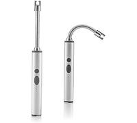 InnovaGoods® Accendino flessibile FireBend, accende candele, sigarette e altri oggetti, con fiamma di 600 gradi, ricaricabile, resistente all'acqua e alla polvere, ideale per uso domestico ed esterno.