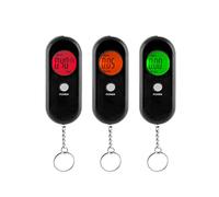 InnovaGoods® Alcoolimetro digitale, misura rapidamente, precisamente e in modo affidabile il livello di alcol nel sangue, colore nero, perfetto per conducenti, feste ed eventi.