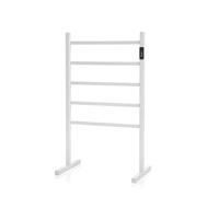 InnovaGoods® Asciugamano Elettrico da Terra o da Parete Racwel, Asciuga Asciugamani Elettrico, Design Moderno ed Elegante, Asciugatura Veloce, 5 Barre, Spegnimento Automatico, Compatto e Versatile.