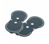 InnovaGoods® Cerotti di Ricambio per massaggiatore, Adesivi in Gel, Nero e Oro, Design ergonomico, Tocco Morbido e Piacevole, Fissaggio Sicuro, Durata di 4-6 Mesi per ciascuno.