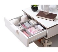 InnovaGoods Condor Organizer Cassetti - 16 Unità, Massimo Ordine, Spazio Adattabile, Design Ritagliabile, Multifunzionale per Cucina/Ufficio/Camera, Grigio, Plastica