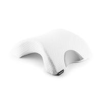 InnovaGoods Cuscino Viscoelastico Cervicale Cozzy per Coppie, Ergonomico, Memory Foam, Federa Removibile, Migliora Sonno, Bianco, Taglia Unica