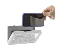 InnovaGoods® Custodia impermeabile da parete per smartphone Cashower, protegge il tuo smartphone dagli schizzi d'acqua, con design da custodia da parete, ideale per il bagno e la cucina.