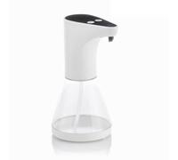 InnovaGoods - Dispenser per Sapone Automatico con Sensore, Materiale ABS e AS, Design Moderno, 5 Livelli di Intensità, Universale, Taglia Unica, Plastica