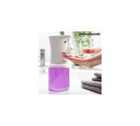 InnovaGoods® Distributore di Sapone Automatico Foamy, Antibatterico, Bianco e Trasparente, Design Moderno e Funzionale, Capacità di 350 ml, Controllo Tattile e Sensore di Movimento.