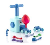 InnovaGoods® Giochetto Lanciatore di Auto e Palloncini 2 in 1 Coyloon, Divertente ed educativo, con Design di Auto e Palloncini, Ideale per Bambini consigliato dai 3 Anni in su, di Colore Blu.