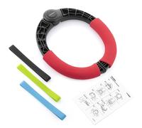 InnovaGoods, Tappetino per spogliatoi e Borsa Impermeabile 2 in 1 Gymbag Unisex Adulto, Nero Argentato, Taglia Unica