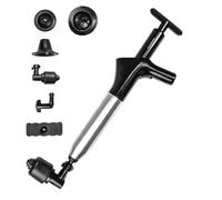 Innovagoods Jetpro Pulitore ad aria compressa ad alta pressione con accessori e manometro 5 in 1 ABS nero