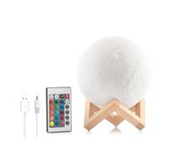 Lampada LED Ricaricabile Luna Moondy InnovaGoods
