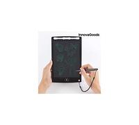 InnovaGoods - Lavagna Digitale LCD Magic Drablet per Disegnare e Scrivere, Tavoletta Grafica con Schermo per Bambini, Block Notes Digitale, Multifunzionale, Nero, Plastica