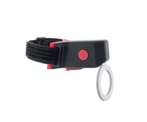 InnovaGoods® Luce LED posteriore per bicicletta Biklium, luce posteriore per bicicletta ricaricabile USB, luce posteriore per bicicletta super luminosa con sensore di frenata, 5 modalità impermeabili.