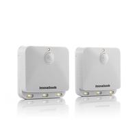 InnovaGoods Luce LED Lumtoo sensore di movimento, spegnimento 30s, 2 unità, Grigio