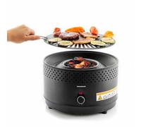 E_0002_V0103886 Innovagoods Barbecue a Carbone Portatile Senza Fumo CleanQ Innov