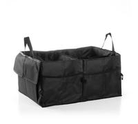 InnovaGoods Organizer bagagliaio Carry pieghevole 55L, 3 compartimenti, base con velcro, nero