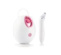 InnovaGoods - Pack Sauna Elettrico Viso e Pulitore Elettrico Viso Punti Neri