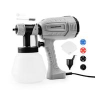 InnovaGoods® Pistola vernice 500 W, pistola vernice elettrica capacità 1 l, spruzzatore di vernice 800 ml/min, pistole vernice con intensità regolabile, pistola per dipingere pareti e soffitti
