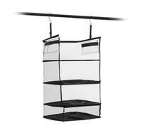 InnovaGoods® Scaffale pieghevole organizer portatile per bagagli SleekBag, organizza i bagagli in modo comodo e pratico, con design pieghevole e scomparti, ideale per viaggi.