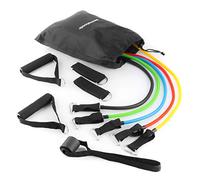 InnovaGoods - Set 5 Bande di Resistenza Multifunzione con Accessori, Ideale per Allenamento Completo Braccia, Gambe, Glutei, Materiale Durevole, Multicolore, Taglia Unica, Nylon, Lattice, TPE