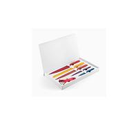 InnovaGoods® Set di coltelli in ceramica e pelapatate Knoolvs (6 pezzi), taglia e sbuccia gli alimenti in modo preciso e facile, con coltelli in ceramica e pelapatate, ideale per la cucina.