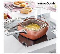 InnovaGoods - Set Di Padelle Multiuso 5 In 1 Copper (4 Pezzi)