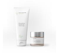 InnovaGoods® Set per la cura del corpo con CBD, x1 balsamo per il corpo idratante idrata e lenisce la pelle aggredita, x1 crema per gambe stanche idrata e lenisce le gambe, adatto per pelli sensibili