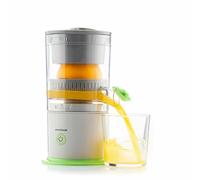 InnovaGoods® Spremiagrumi automatico ricaricabile 250 ml 40 W spremiagrumi mani libere, tappo antigoccia, alta efficienza 90% USB-C, portatile, spazzola di pulizia, spremiagrumi per frutta morbida