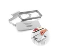 InnovaGoods - Supporto Portatile per Sacchetti della Spazzatura con Coperchio, Elimina Odori, Design Salvaspazio, Facile da Pulire, Grigio, ABS