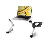 InnovaGoods - Tavolo Regolabile per PC Portatile, Multiposizione, Pieghevole, co
