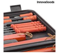 E_0002_V0100764 Innovagoods Valigetta Barbecue Barbecase InnovaGoods 18 Pezzi Cl