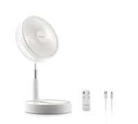 Ventilatore Ricaricabile Pieghevole 3 in 1 Fandle InnovaGoods Ø7,7'' 7200 mAh