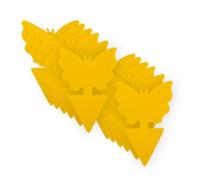 InnovaLand Strisce adesive per mosche della frutta - lucciole - 25 pezzi - lotta contro le mosche della frutta - strisce ecologiche - mosche della frutta - mosca - cacciatore - trappola per mosche