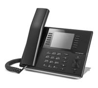 Innovaphone IP222 Nero Telefono fisso IP dal design elegante e sofisticato con display a colori e possibilità di montaggio a parete.