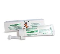 INNOVARES OzoniaVet Crema Benessere Cute Animali - Alterazioni Cutanee Pelle - Senza Conservanti Lenitiva Nutriente 10% Olio Semi Girasole Ozonizzato - 35 ml