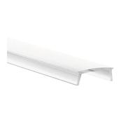 INNOVATE Copertura Profilo alluminio per strisce LED I MINI 12 [2000mm x 17mm x 7mm] LED striscia Canalina alluminio Illuminazione per interni Cucina Camera da letto (Copertura traslucida, 1)