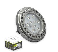 INNOVATE Faretti LED soffitto ES111 GU10 [12W 60 ° 3000K dimmerabile] Lampadine LED Faretti da incasso Lampadina dimmerabile risparmio energetico GU10 3000K Riflettore luce naturale