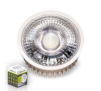 INNOVATE Modulo LED ultra piatto dimmerabile (22,8 mm) | 1 pezzo 3 livelli dimmerabili anche senza dimmer di ricambio per lampadine MR16, GU10, bianco caldo 3000 K, modulo LED 230 V piatto, 5 Watt