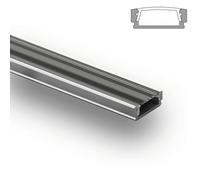 INNOVATE Profilo LED in alluminio 2 metri per striscia LED con coperchio