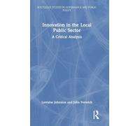 Innovation in the Local Public Sector: A Critical Analysis