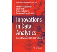 Innovations in Data Analytics: Selected Papers of ICIDA 2025, Volume 3