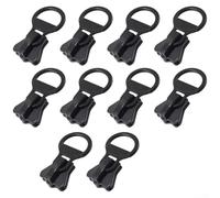 Innovativa collezione di cursori per cerniera da 1510 pezzi, progettata per semplificare il processo di riparazione di cerniere rotte (15 # 10 pezzi)