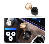 Innovativa custodia protettiva per chiave OneButton Start Rocker con pastiglie aromatiche, aggiunta ideale a qualsiasi interno del veicolo (oro)